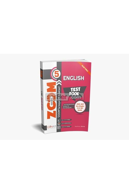 GÜNAY YAYINLARI 5.Sınıf Zoom Serisi İngilizce Soru bankası