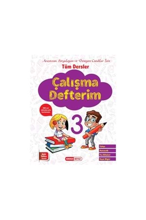 KIRMIZI BEYAZ ÇALIŞMA DEFTERİ