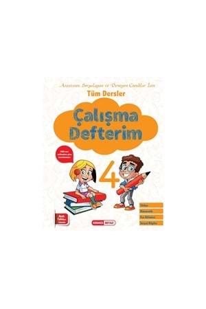 KIRMIZI BEYAZ ÇALIŞMA DEFTERİ