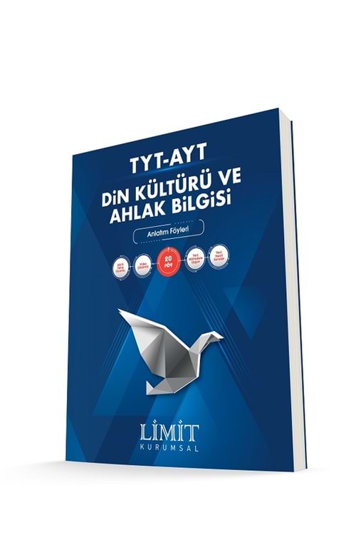 LİMİT KURUMSAL TYT AYT DİN KÜLTÜRÜ VE AHLAK BİLGİSİ KONU ANLATIM FÖYLERİ
