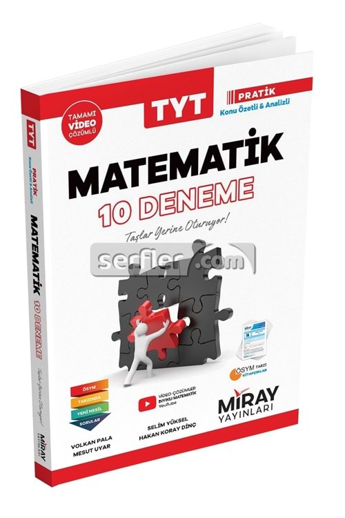 MİRAY TYT MATEMATİK 10 DENEME