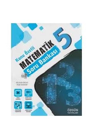 ÖZGÜN 5.SINIF MATEMATİK KONU ÖZETLİ SORU BANKASI 2023-2024