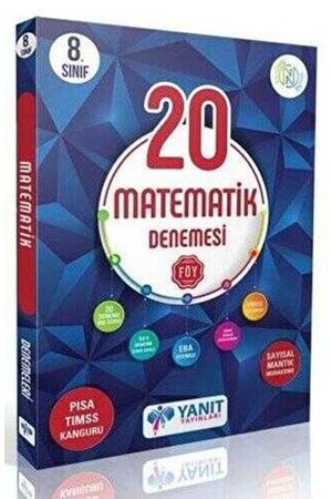 YANIT 8.SINIF 20 MATEMATİK DENEMESİ VİDEO ÇÖZÜMLÜ