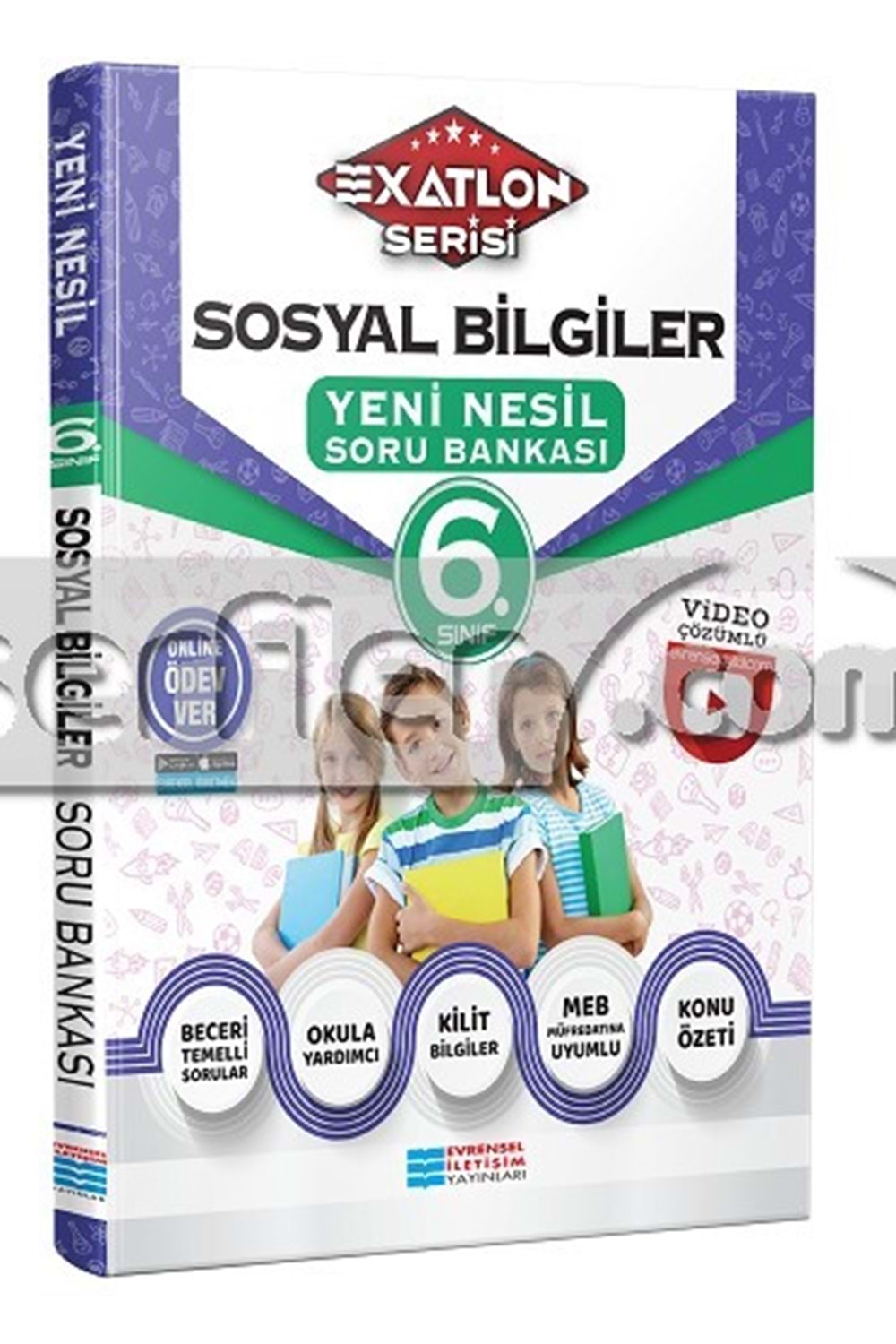 EVRENSEL İLETİŞİM 6.SINIF SOSYAL BİLGİLER YENİ NESİL SORU BANKASI