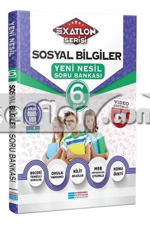 EVRENSEL İLETİŞİM 6.SINIF SOSYAL BİLGİLER YENİ NESİL SORU BANKASI