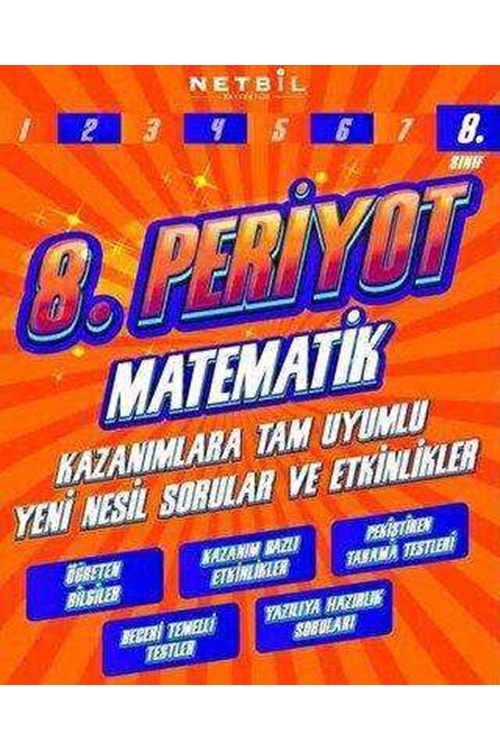 NETBİL 8.SINIF MATEMATİK PERİYOT