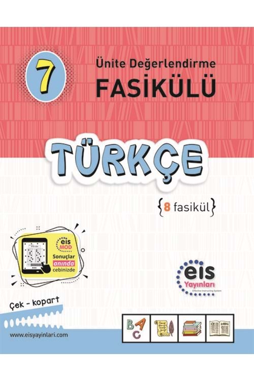 EIS 7.SINIF - ÜNİTE DEĞERLENDİRME FASİKÜLÜ (1-8 ) - TÜRKÇE