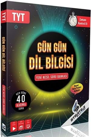 STRATEJİ TYT GÜN GÜN DİL BİLGİSİ SORU BANKASI