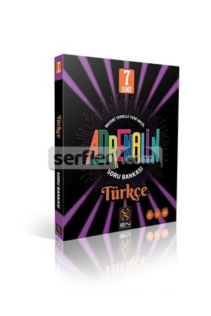 EN 7.SINIF ADRENALİN TÜRKÇE SORU BANKASI