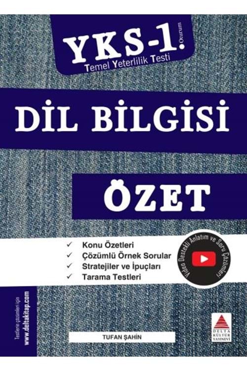 DELTA TYT DİL BİLGİSİ ÖZET
