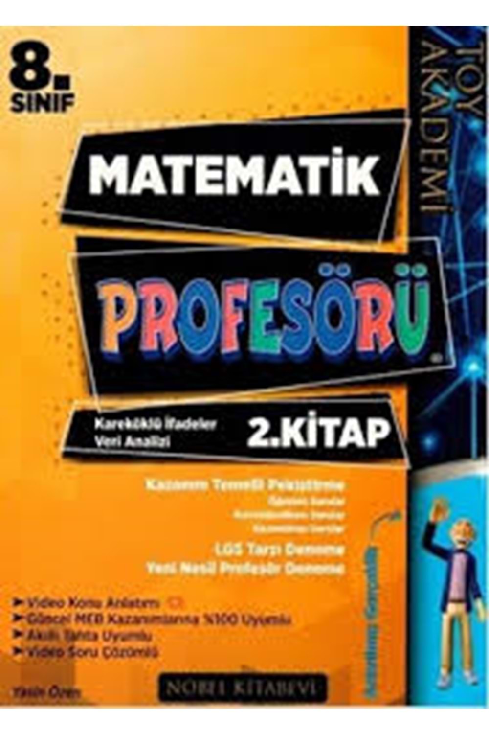 TOY AKADEMİ 8.SINIF MATEMATİK PROFESÖRÜ 2. KİTAP