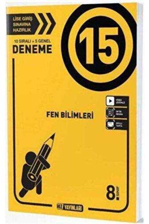 HIZ 8.SINIF FEN BİLİMLERİ DENEME 15 Lİ