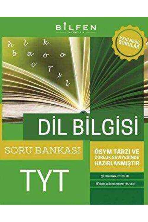 BİLFEN TYT DİL BİLGİSİ SORU BANKASI