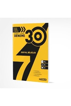 HIZ YAYINLARI 7.SINIF SOSYAL BİLGİLER DENEME 30 LU HO 23-24