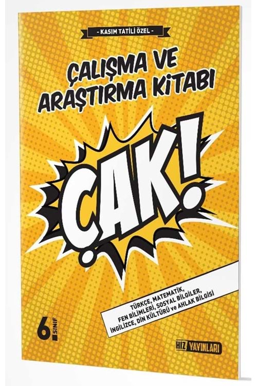 HIZ YAYINLARI 6.SINIF ÇALIŞMA VE ARAŞTIRMA KİTABI 24-25