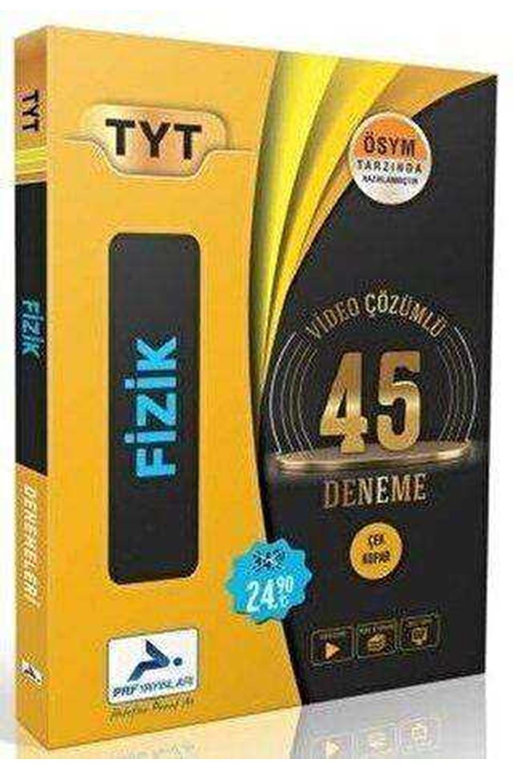 PARAF TYT FİZİK VİDEO ÇÖZÜMLÜ 45 DENEME