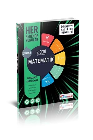 KÖŞEBİLGİ ÜNV.HAZ. MATEMATİK 2.SERİ - DENKLEM VE EŞİTSİZLİKLER (M-L-XL)