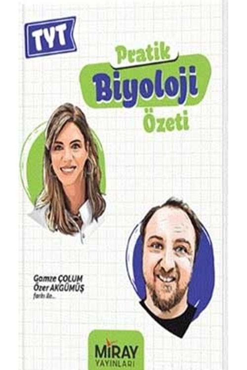 MİRAY TYT PRATİK BİYOLOJİ ÖZETİ CEP KİTABI