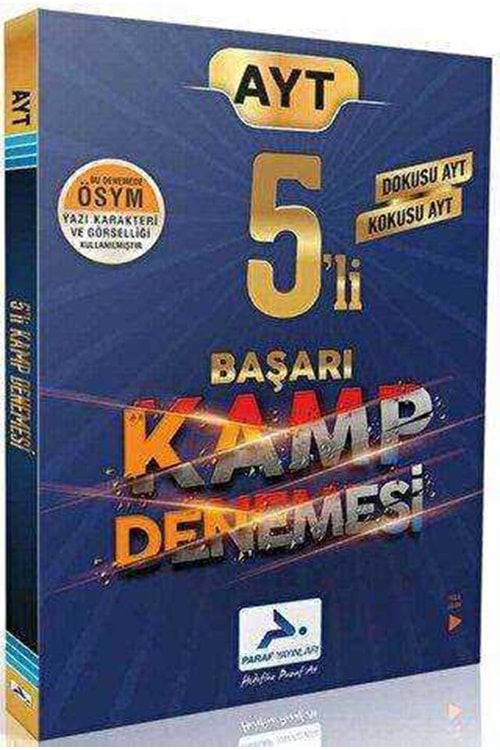 PARAF AYT 5 Lİ BAŞARI KAMP DENEMESİ