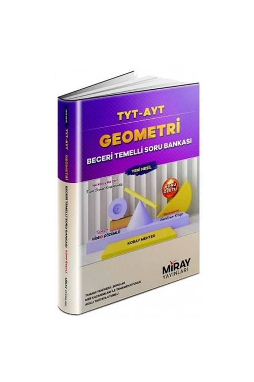 MİRAY TYT-AYT GEOMETRİ BECERİ TEMELLİ SORU BANKASI