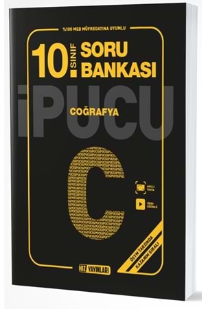 HIZ 10.SINIF COĞRAFYA SORU BANKASI İPUCU 24-25
