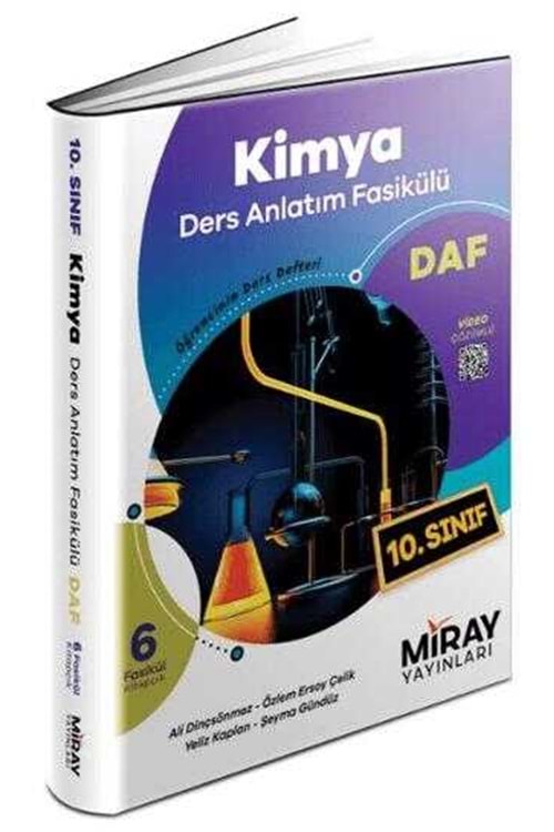 AYDIN 10.SINIF KİMYA DERS ANLATIM FASİKÜLLERİ (KAMPANYALI ÜRÜN)
