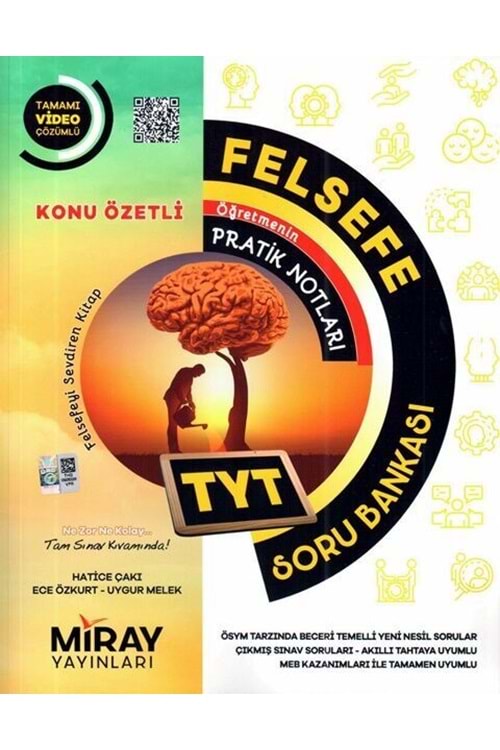 MİRAY TYT FELSEFE KONU ÖZETLİ SORU BANKASI