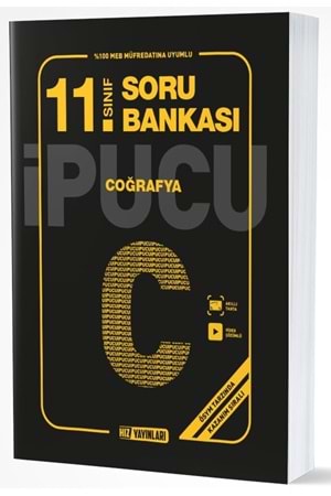 HIZ 11.SINIF COĞRAFYA SORU BANKASI İPUCU 24-25
