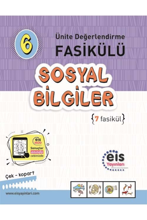 EİS 6.Sınıf - Ünite Değerlendirme Fasikülü (1-7) - Sosyal Bilgiler