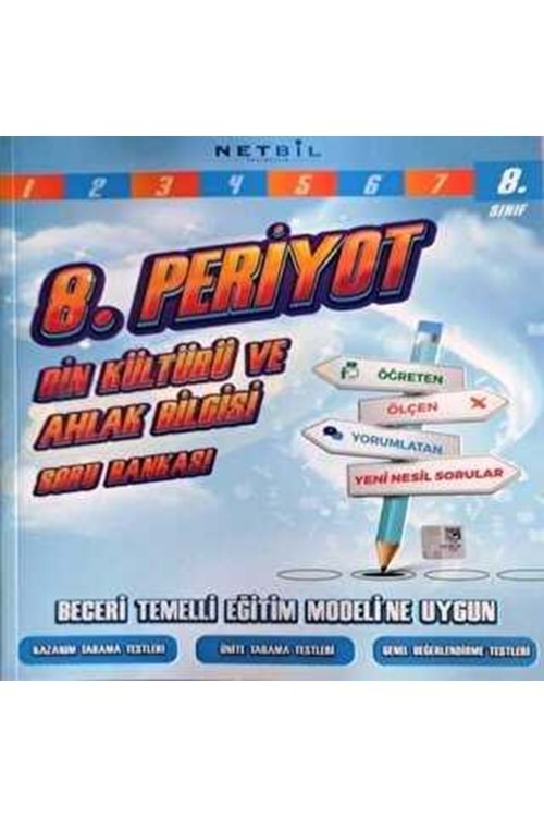NETBİL 8.SINIF DİN KÜLTÜRÜ VE AHLAK BİLGİSİ PERİYOT SORU BANKASI