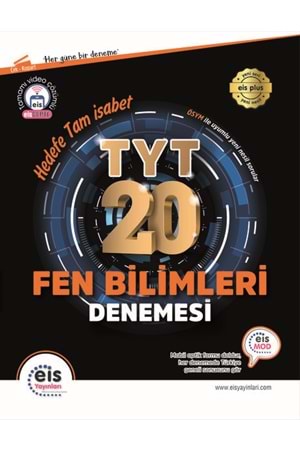 EIS TYT - BRANŞ DENEMELERİ - FEN BİLİMLERİ (20 Lİ)