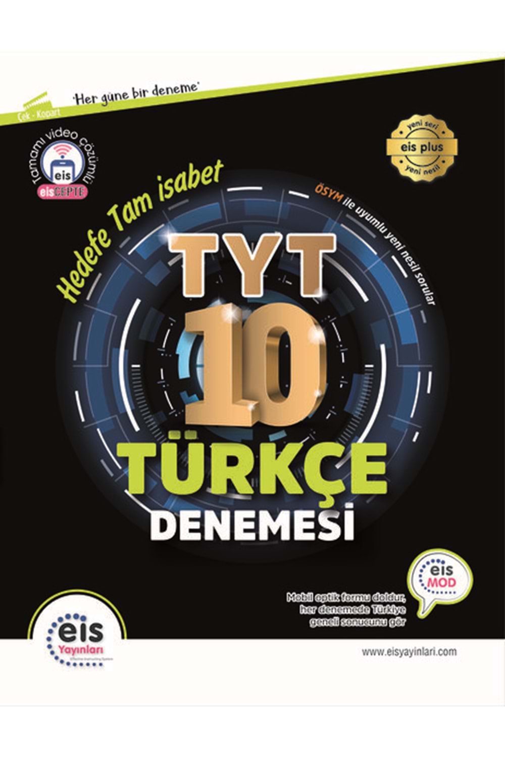 EIS TYT - BRANŞ DENEMELERİ - TÜRKÇE (10 LU)