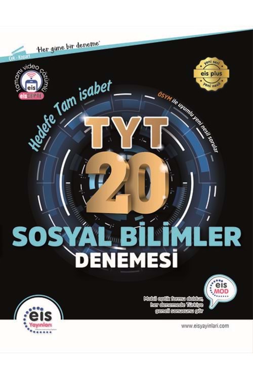 EIS TYT - BRANŞ DENEMELERİ - SOSYAL BİLİMLER (20 Lİ)