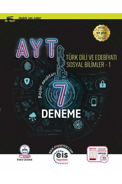 EIS AYT - BRANŞ DENEMELERİ - EDEBİYAT-SOSYAL BİLİMLER-1 (7 Lİ)