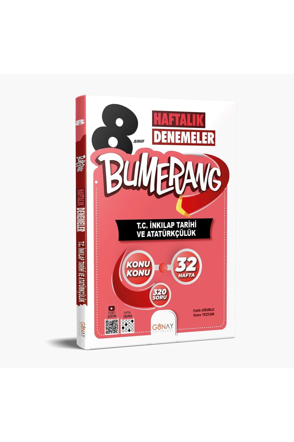 GÜNAY BUMERANG 32 HAFTALIK T.C. İNKILAP TARİHİ VE ATATÜRKÇÜLÜK DENEMELERİ