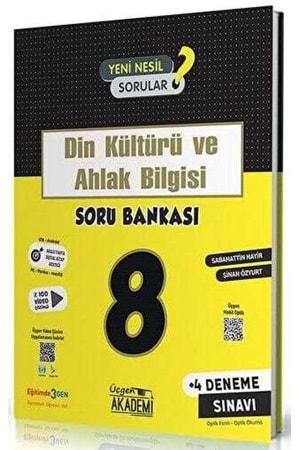 ÜÇGEN AKADEMİ 8.SINIF - DİN KÜLTÜRÜ VE AHLAK BİL - SORU BANKASI