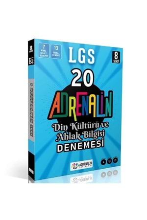ADRENALİN 8.SINIF DİN KÜLTÜRÜ VE AHLAK BİLGİSİ 20 BRANŞ DENEME