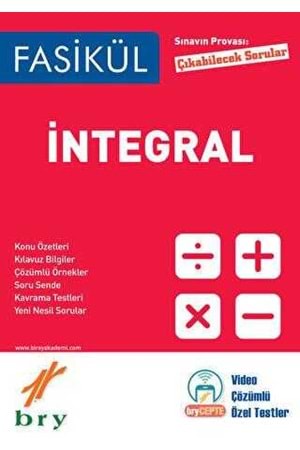 BRY FASİKÜL - MATEMATİK - İNTEGRAL