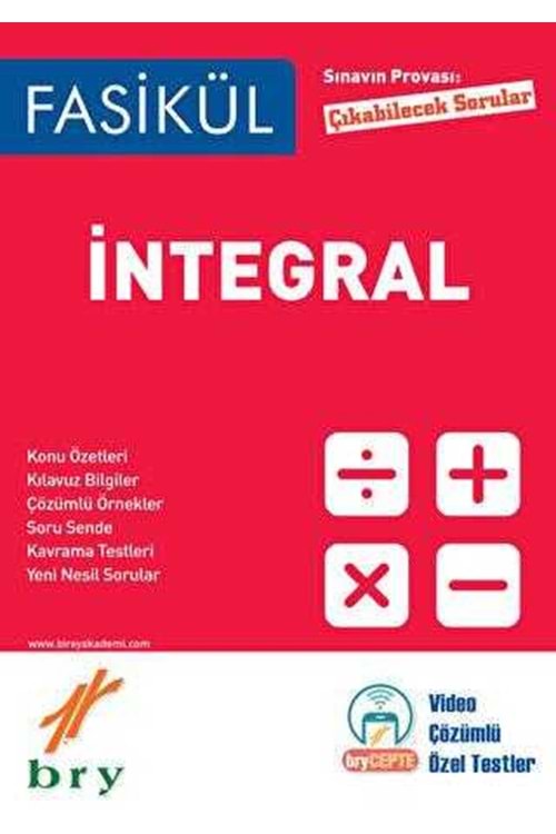 BRY FASİKÜL - MATEMATİK - İNTEGRAL