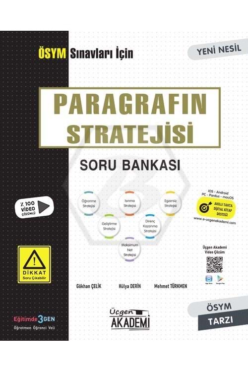 ÜÇGEN AKADEMİ PARAGRAFIN STRATEJİSİ - ÖSYM SINAVLARI İÇİN