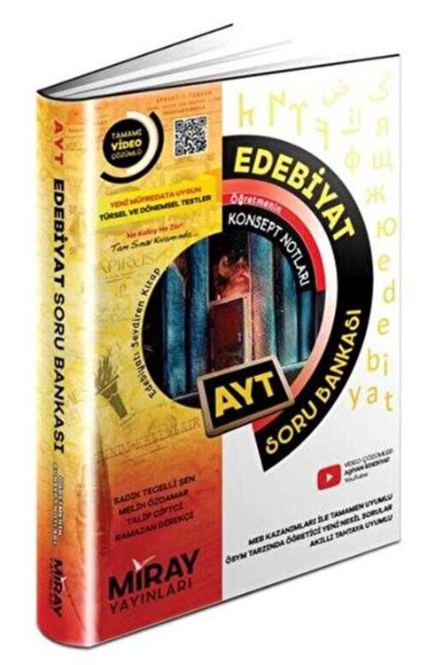 MİRAY AYT EDEBİYAT KONU ÖZETLİ SORU BANKASI