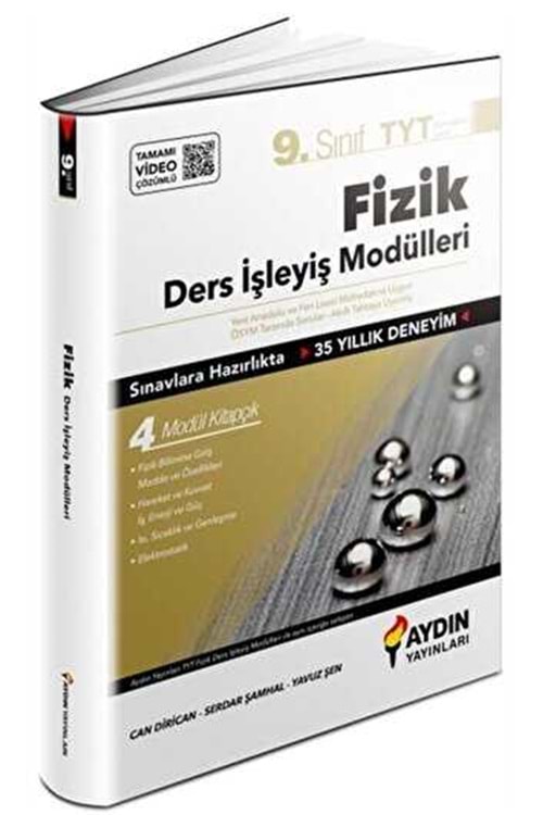 AYDIN 9.SINIF FİZİK DERS İŞLEYİŞ MODÜLLERİ