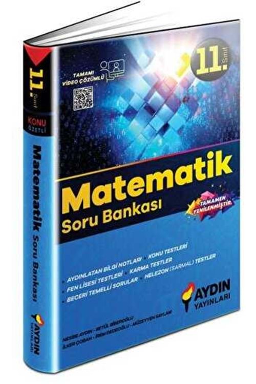 AYDIN 11.SINIF MATEMATİK KONU ÖZETLİ SORU BANKASI