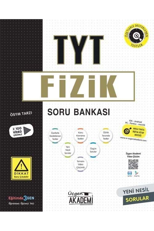 ÜÇGEN AKADEMİ TYT FİZİK - SORU BANKASI