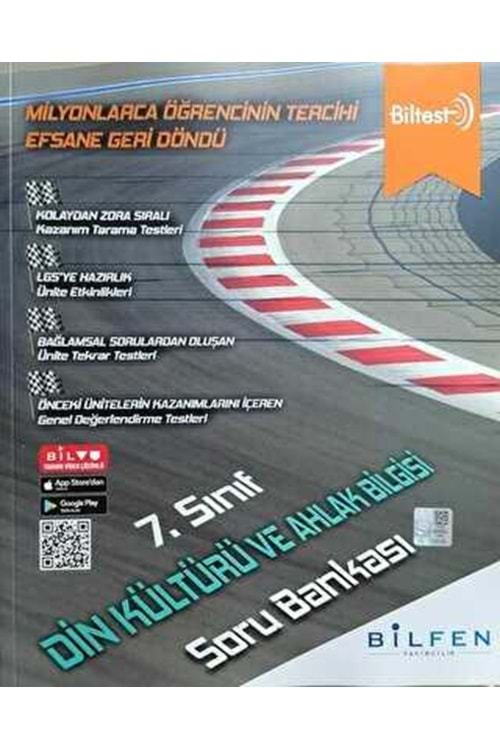 BİLFEN 7.SINIF BİLTEST DİN KÜLTÜRÜ SB