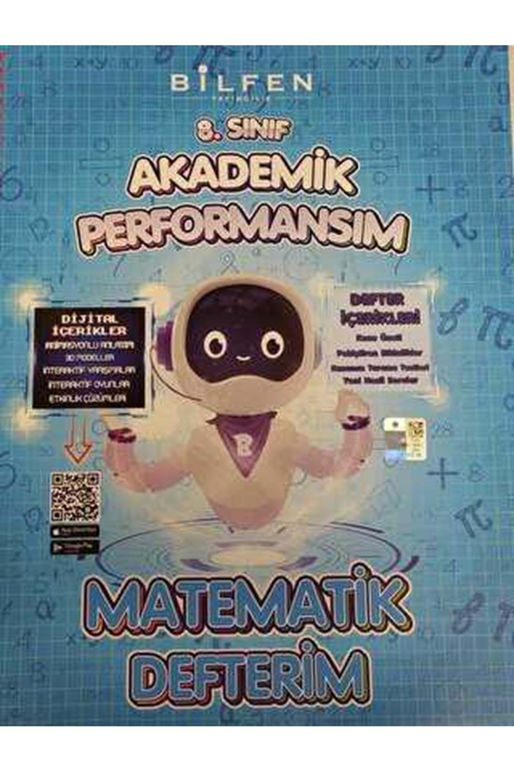 BİLFEN MATEMATİK 8 AKADEMİK PERFORMANSIM DEFTERİM