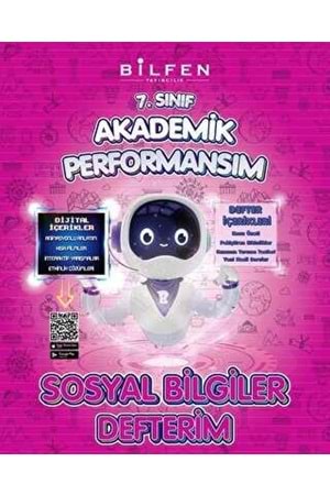 BİLFEN SOSYAL BİLGİLER 7 AKADEMİK PERFORMANSIM DEFTERİM