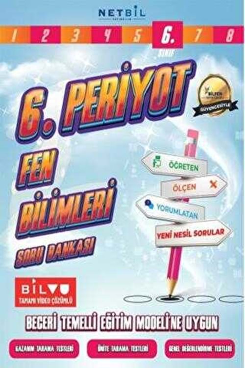 NETBİL 6.SINIF FEN BİLİMLERİ PERİYOT SORU BANKASI