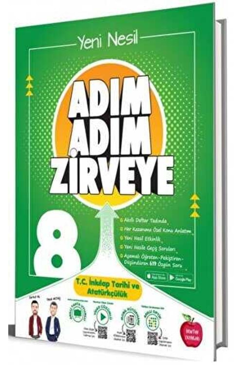 NEWTON 8.SINIF ADIM ADIM ETKİNLİKLİ KONU ANLATIMLI SORU BANKALARI --T.C.İNKILAP TARİHİ VE ATATÜRKÇÜLÜK
