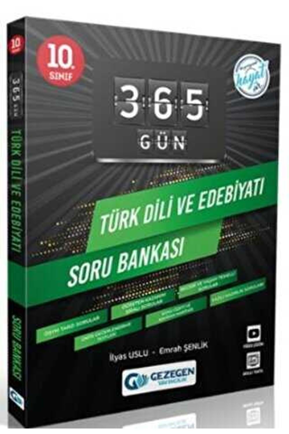 GEZEGEN 365 GÜN TÜRK DİLİ VE EDEBİYATI SORU BANKASI